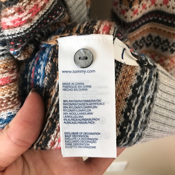 Tommy Hilfiger Multi-Color Cardigan - Picture 4 of 6